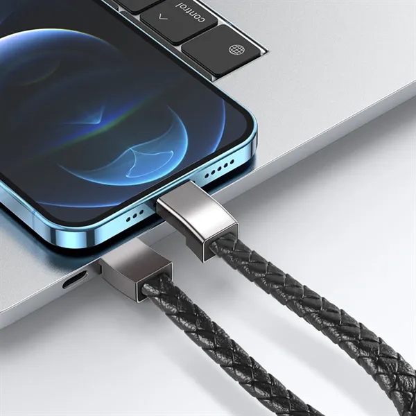 USB Charging Bracelet W/ Alloy Magnetic Clasp - USB Charging Bracelet W/ Alloy Magnetic Clasp - Image 4 of 6