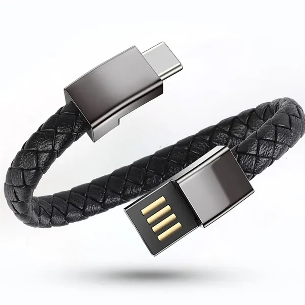 USB Charging Bracelet W/ Alloy Magnetic Clasp - USB Charging Bracelet W/ Alloy Magnetic Clasp - Image 6 of 6