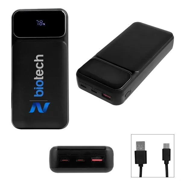 65W Fast Charge 20,000 mAh Laptop Power Bank