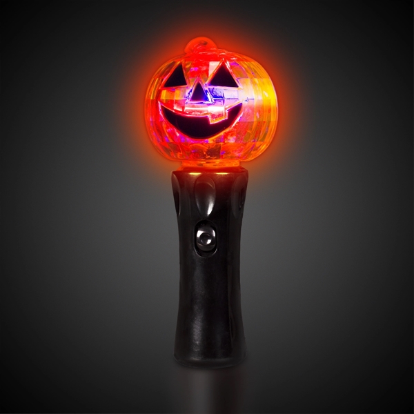 LED Pumpkin Spinner Wand - LED Pumpkin Spinner Wand - Image 1 of 2