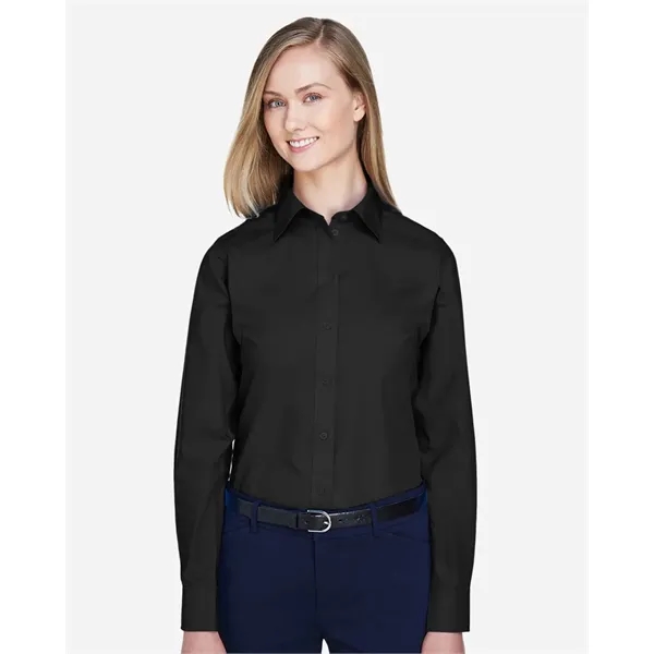 Devon & Jones Women's Crown Collection® Broadcloth Woven ... - Devon & Jones Women's Crown Collection® Broadcloth Woven ... - Image 0 of 12