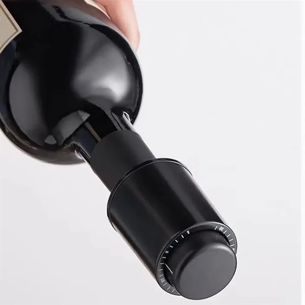 Vacuum Wine Stopper W/ Date Marker for Bottle Sealing - Vacuum Wine Stopper W/ Date Marker for Bottle Sealing - Image 2 of 4