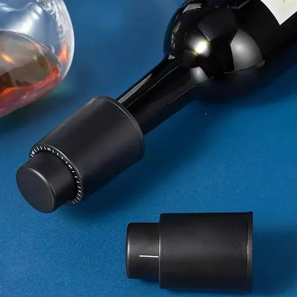 Vacuum Wine Stopper W/ Date Marker for Bottle Sealing - Vacuum Wine Stopper W/ Date Marker for Bottle Sealing - Image 4 of 4