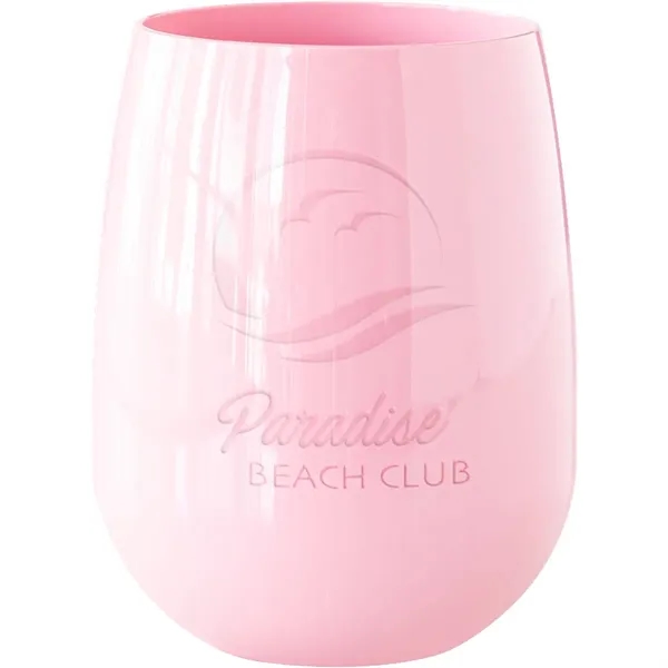 12 oz Colored Stemless Wine Glass - 12 oz Colored Stemless Wine Glass - Image 3 of 9