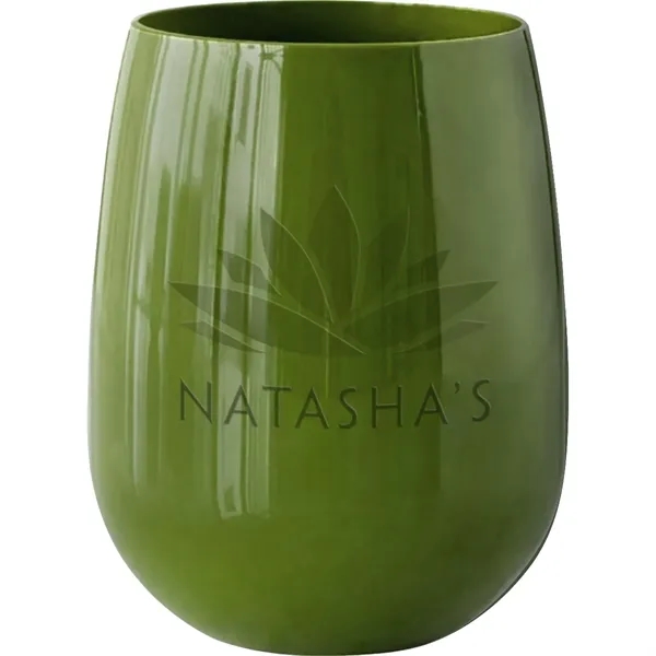 12 oz Colored Stemless Wine Glass - 12 oz Colored Stemless Wine Glass - Image 4 of 9