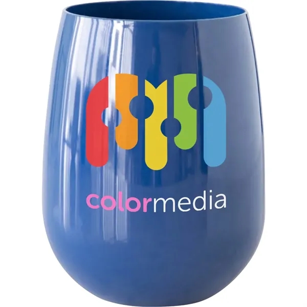 12 oz Colored Stemless Wine Glass - 12 oz Colored Stemless Wine Glass - Image 8 of 9