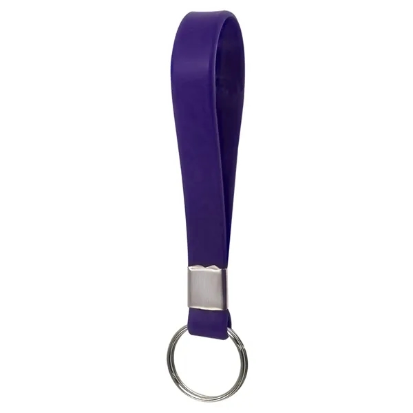 Silicone Wristband with Keychain - Silicone Wristband with Keychain - Image 4 of 6