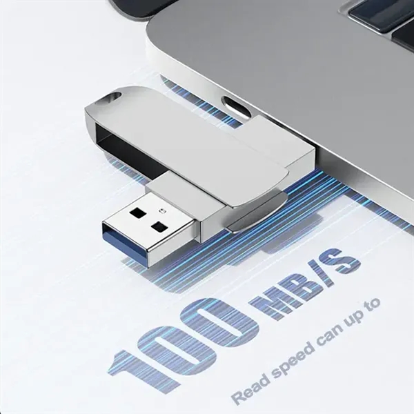 64G Flash Drive USB Type C Both 3.1 Tech - 64G Flash Drive USB Type C Both 3.1 Tech - Image 1 of 4