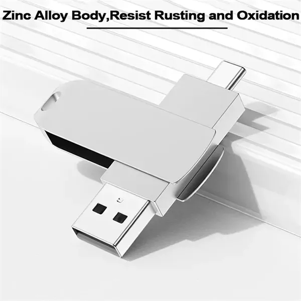 64G Flash Drive USB Type C Both 3.1 Tech - 64G Flash Drive USB Type C Both 3.1 Tech - Image 3 of 4