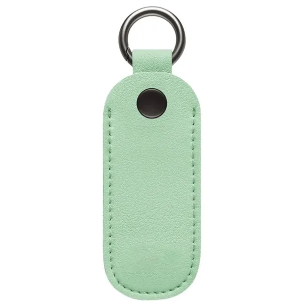 USB Leather Case Keychain - USB Leather Case Keychain - Image 4 of 6