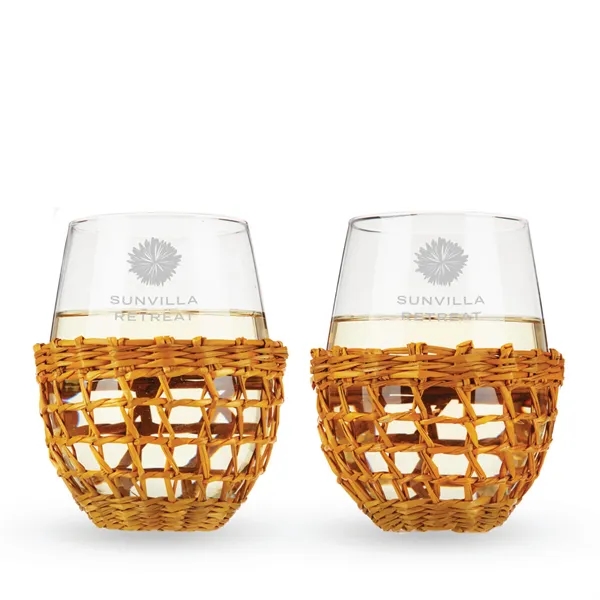 Twine Living® Island Stemless Wine Glass - Twine Living® Island Stemless Wine Glass - Image 0 of 6
