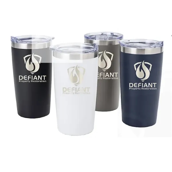 Laser Engraved Adventure Travel Tumbler 20 oz