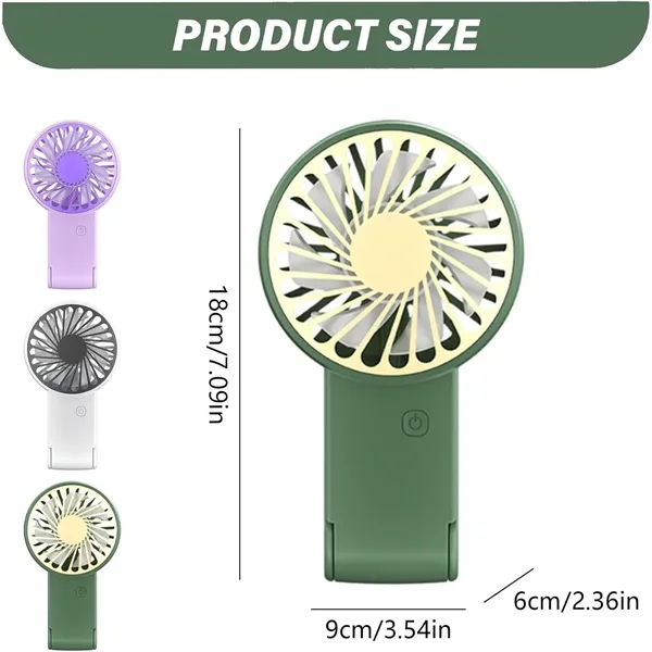 Small Portable Handheld Fan - Small Portable Handheld Fan - Image 4 of 7
