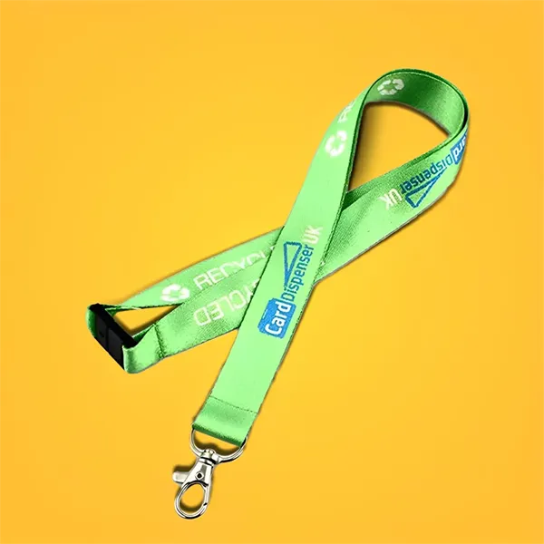 Recycled Polyester Lanyard - Recycled Polyester Lanyard - Image 0 of 3