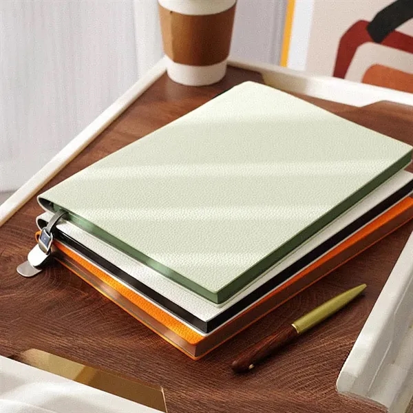 Luxury A5 PU Notebook-Soft Leather Texture - Luxury A5 PU Notebook-Soft Leather Texture - Image 2 of 3