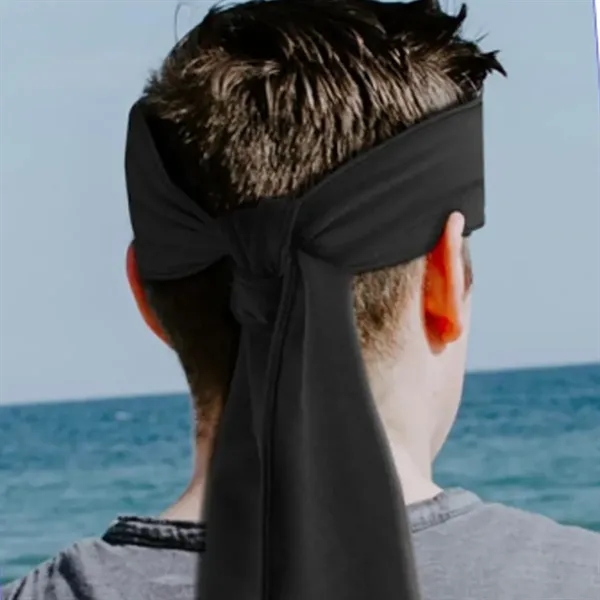 Quick Drying Sports Headband Moisture Wicking Bandanna - Quick Drying Sports Headband Moisture Wicking Bandanna - Image 4 of 4