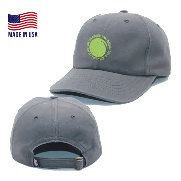 True American Made 6-Panel Cotton Canvas Cap - True American Made 6-Panel Cotton Canvas Cap - Image 0 of 3