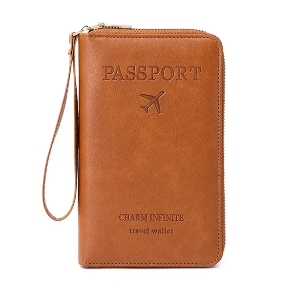 PU RFID Passport Holder - PU RFID Passport Holder - Image 1 of 8