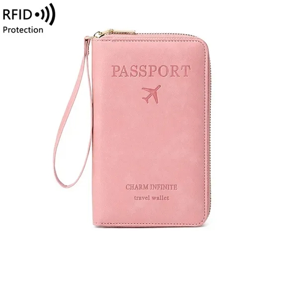 PU RFID Passport Holder - PU RFID Passport Holder - Image 3 of 8