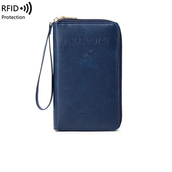 PU RFID Passport Holder - PU RFID Passport Holder - Image 4 of 8