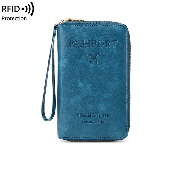 PU RFID Passport Holder - PU RFID Passport Holder - Image 6 of 8