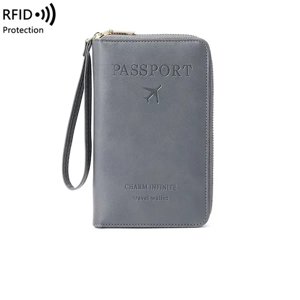 PU RFID Passport Holder - PU RFID Passport Holder - Image 7 of 8