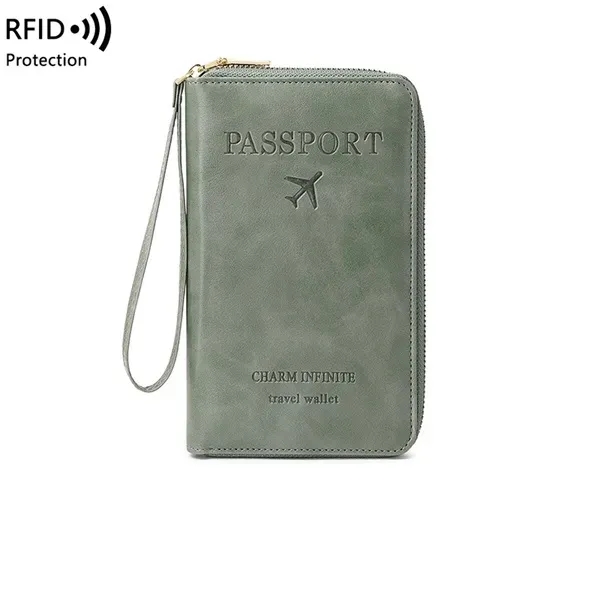 PU RFID Passport Holder - PU RFID Passport Holder - Image 8 of 8