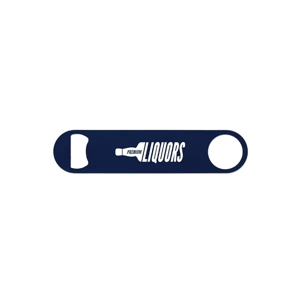 Paddle Style Powder Coated Steel Bottle Opener