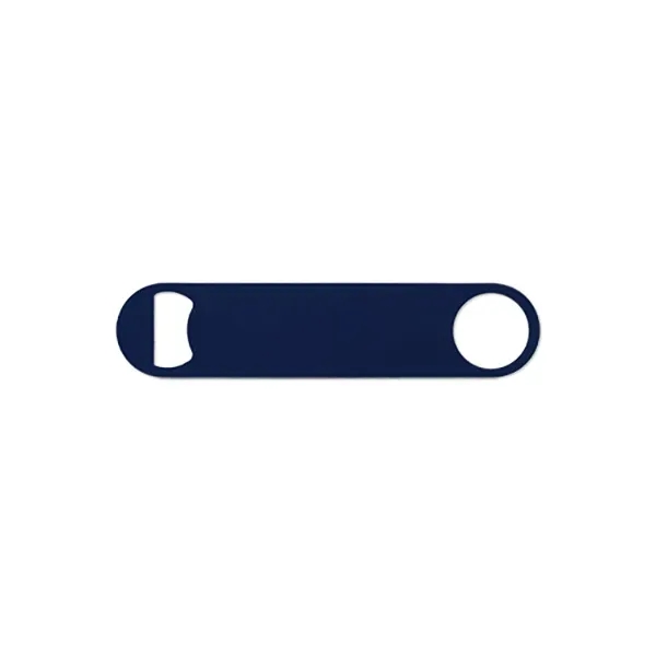 Paddle Style Powder Coated Steel Bottle Opener