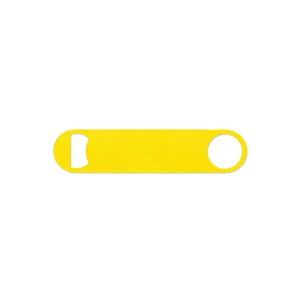 Paddle Style Powder Coated Steel Bottle Opener