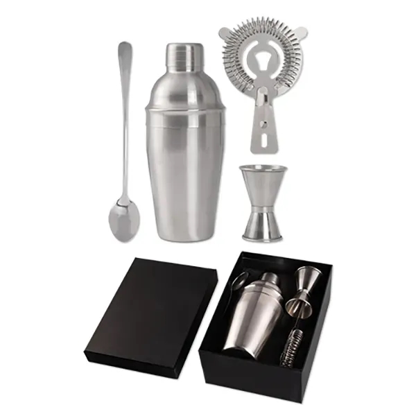 Bartender's Mixology Cocktail Shaker Bar Set - Bartender's Mixology Cocktail Shaker Bar Set - Image 1 of 1