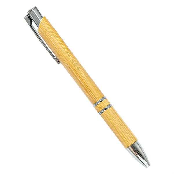 Two-Click Bamboo Pen - Two-Click Bamboo Pen - Image 0 of 3