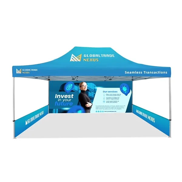 10' x 20' Standard Hex Aluminum Frame Tent - 10' x 20' Standard Hex Aluminum Frame Tent - Image 1 of 3