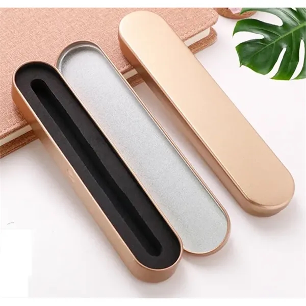 Metal Rectangular Pen Case - Metal Rectangular Pen Case - Image 0 of 3