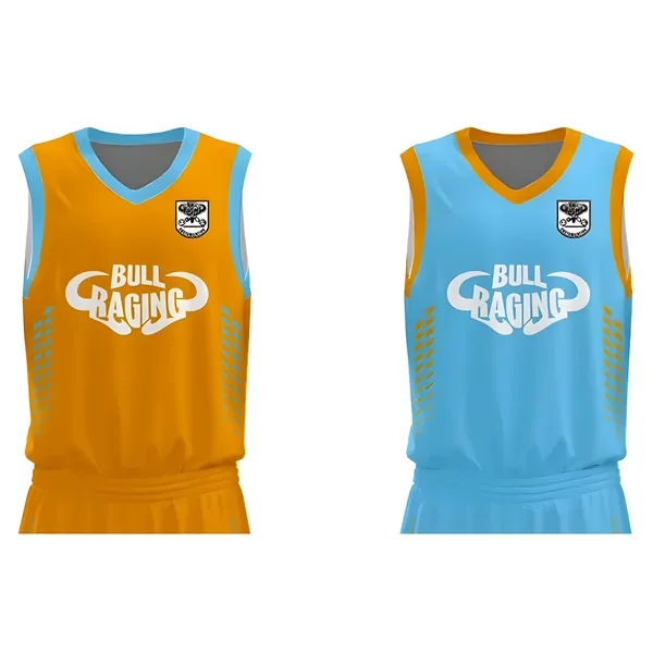 Reversible Personalized Basketball Jersey - Reversible Personalized Basketball Jersey - Image 0 of 10