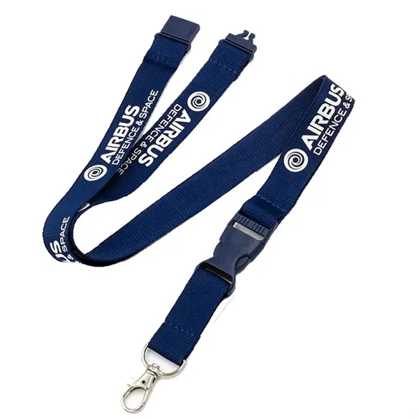 Custom 1" Polyester Lanyard - Silk Screen - Custom 1" Polyester Lanyard - Silk Screen - Image 1 of 21