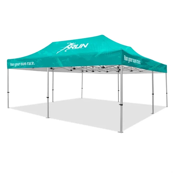 20' x 20' Premium Hex Aluminum Frame Tent - 20' x 20' Premium Hex Aluminum Frame Tent - Image 0 of 3