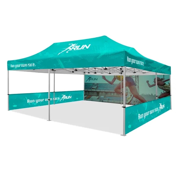 20' x 20' Premium Hex Aluminum Frame Tent - 20' x 20' Premium Hex Aluminum Frame Tent - Image 2 of 3