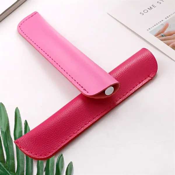 PU Pen Case - PU Pen Case - Image 2 of 3