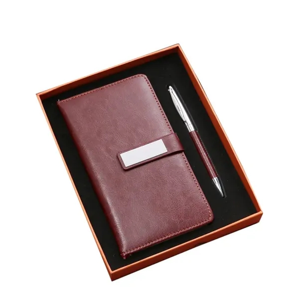 Penote - Luxury Leatherette A6 Notebook and Pen Gift Set - Penote - Luxury Leatherette A6 Notebook and Pen Gift Set - Image 7 of 10