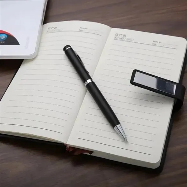 Penote - Luxury Leatherette A6 Notebook and Pen Gift Set - Penote - Luxury Leatherette A6 Notebook and Pen Gift Set - Image 5 of 10