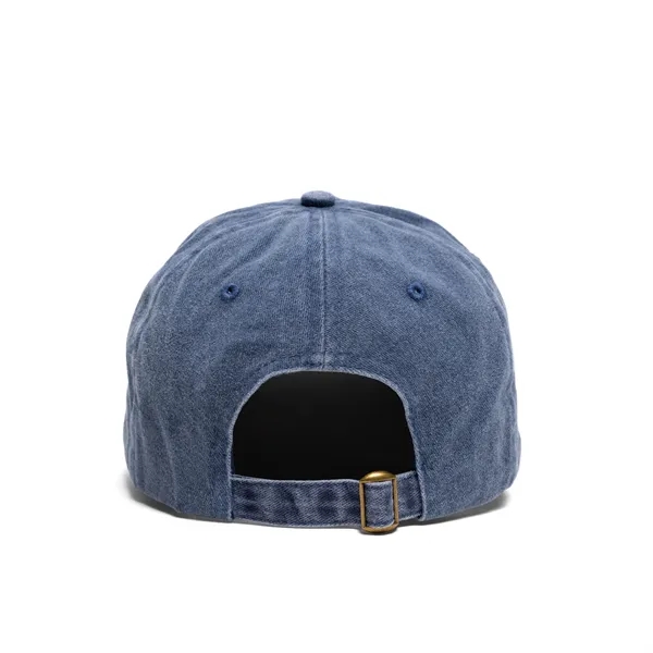 Buckle Strap Denim Cotton Baseball Cap - Buckle Strap Denim Cotton Baseball Cap - Image 2 of 15
