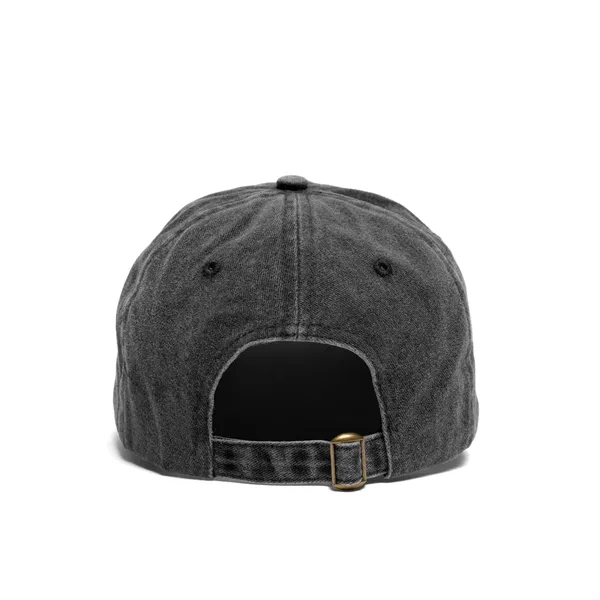 Buckle Strap Denim Cotton Baseball Cap - Buckle Strap Denim Cotton Baseball Cap - Image 3 of 15