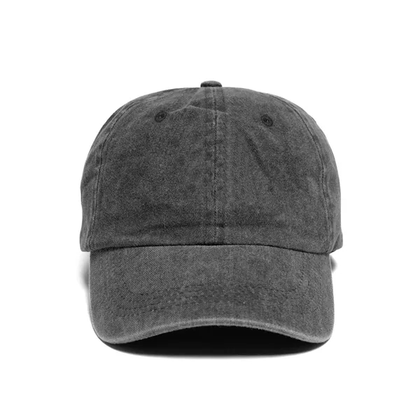 Buckle Strap Denim Cotton Baseball Cap - Buckle Strap Denim Cotton Baseball Cap - Image 9 of 15