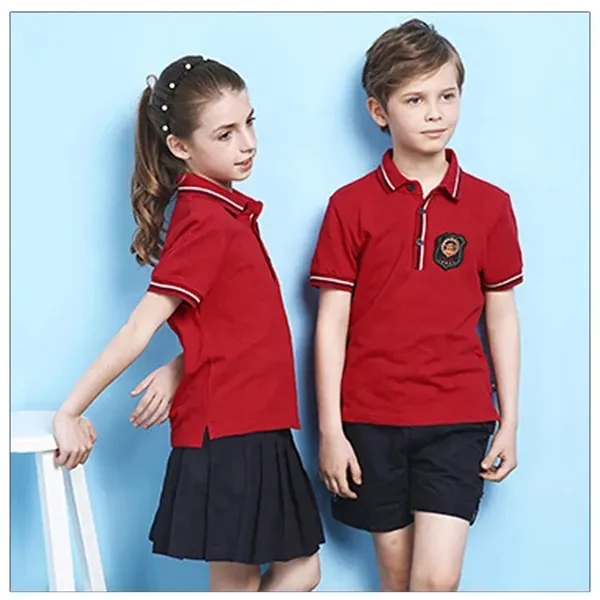 Custom 100% Bamboo Fiber Polo School Uniform - Custom 100% Bamboo Fiber Polo School Uniform - Image 0 of 2