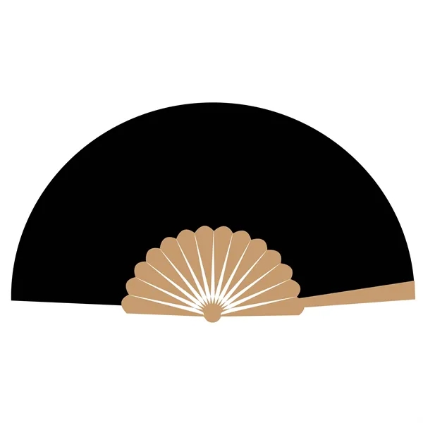 LOUD Clack Satin & Bamboo Hand Fan 13" x 25" - LOUD Clack Satin & Bamboo Hand Fan 13" x 25" - Image 25 of 25