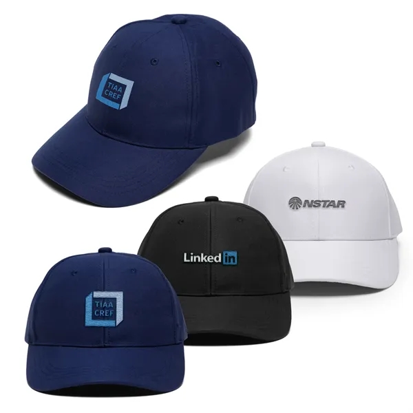 Poly Strapback Baseball Cap - Poly Strapback Baseball Cap - Image 0 of 15