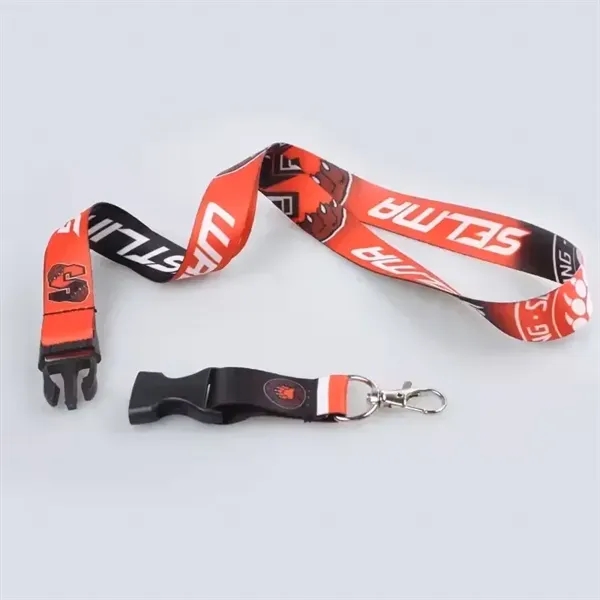 Custom 5/8" Polyester Lanyard - Full Color - Custom 5/8" Polyester Lanyard - Full Color - Image 2 of 22