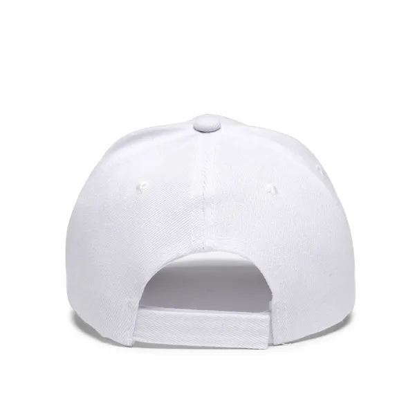 Promo Poly-Cotton 6 Panel Velcro Strap Baseball Cap - Promo Poly-Cotton 6 Panel Velcro Strap Baseball Cap - Image 3 of 15