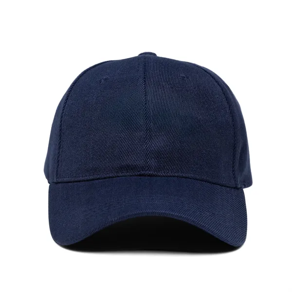 Promo Poly-Cotton 6 Panel Velcro Strap Baseball Cap - Promo Poly-Cotton 6 Panel Velcro Strap Baseball Cap - Image 8 of 15